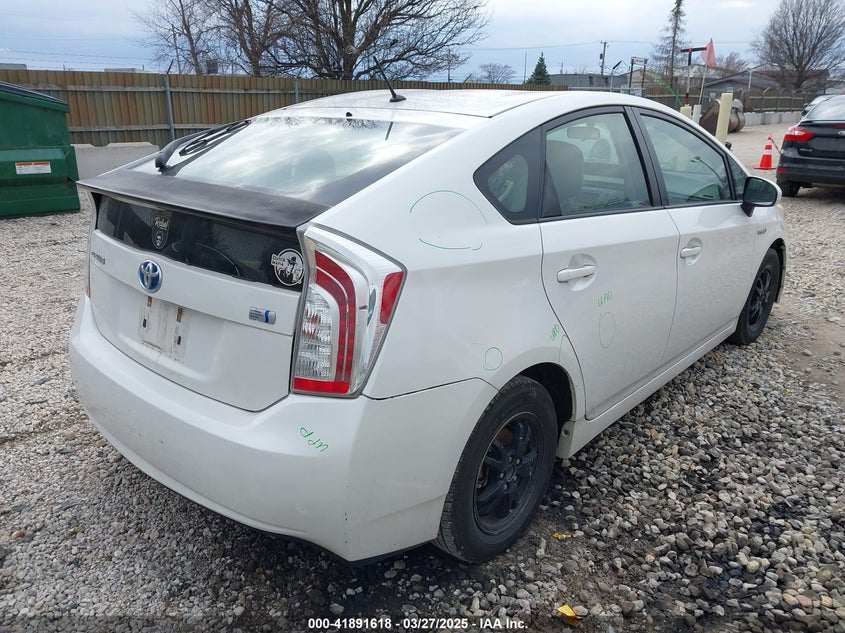 2012 TOYOTA PRIUS VIN: JTDKN3DU6C5398119