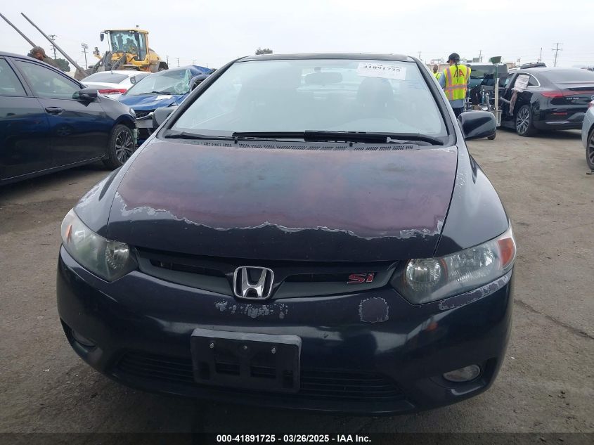 2007 Honda Civic Si VIN: 2HGFG21597H711439 Lot: 41891725