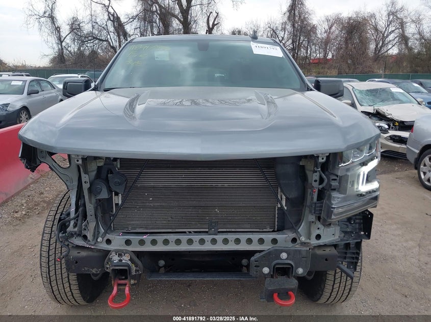 2021 CHEVROLET SILVERADO 1500 4WD  SHORT BED RST - 3GCUYEED5MG187904