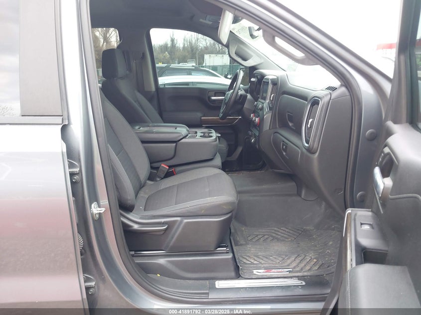 2021 CHEVROLET SILVERADO 1500 4WD  SHORT BED RST - 3GCUYEED5MG187904