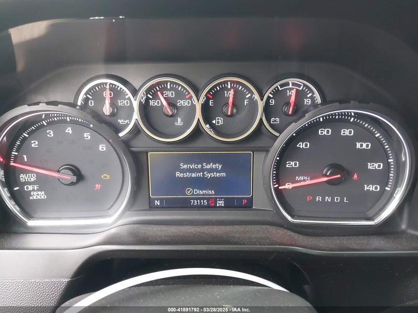 2021 CHEVROLET SILVERADO 1500 4WD  SHORT BED RST - 3GCUYEED5MG187904