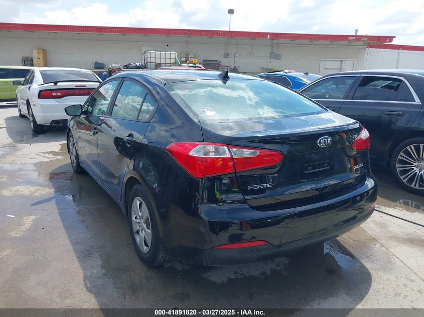 2016 KIA FORTE LX - KNAFK4A63G5573385