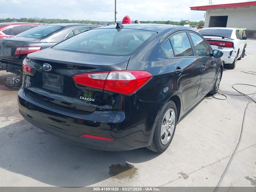 2016 KIA FORTE LX - KNAFK4A63G5573385
