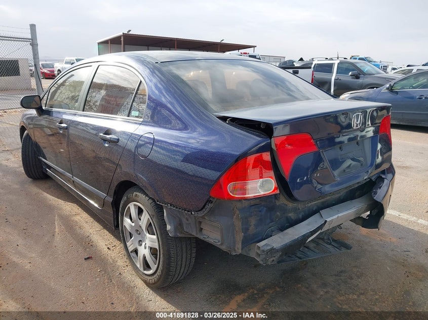 2008 HONDA CIVIC VIN: 1HGFA16598L116437