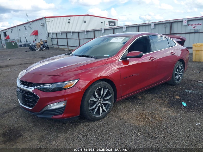 VIN 1G1ZG5ST4LF045833 2020 CHEVROLET MALIBU FWD RS