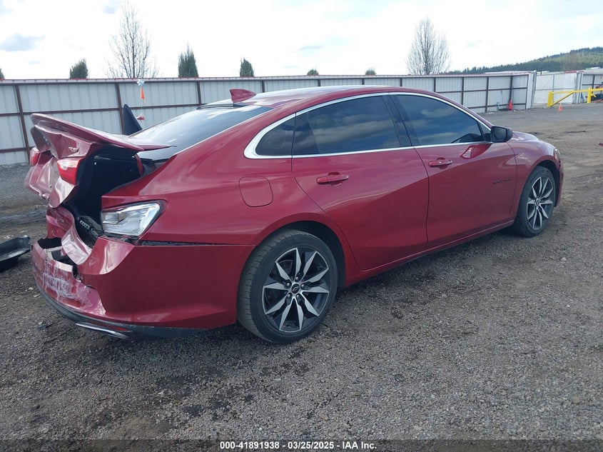 VIN 1G1ZG5ST4LF045833 2020 CHEVROLET MALIBU FWD RS