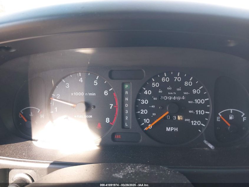 1999 Honda Passport Ex/Lx VIN: 4S6CM58W8X4405536 Lot: 41891974