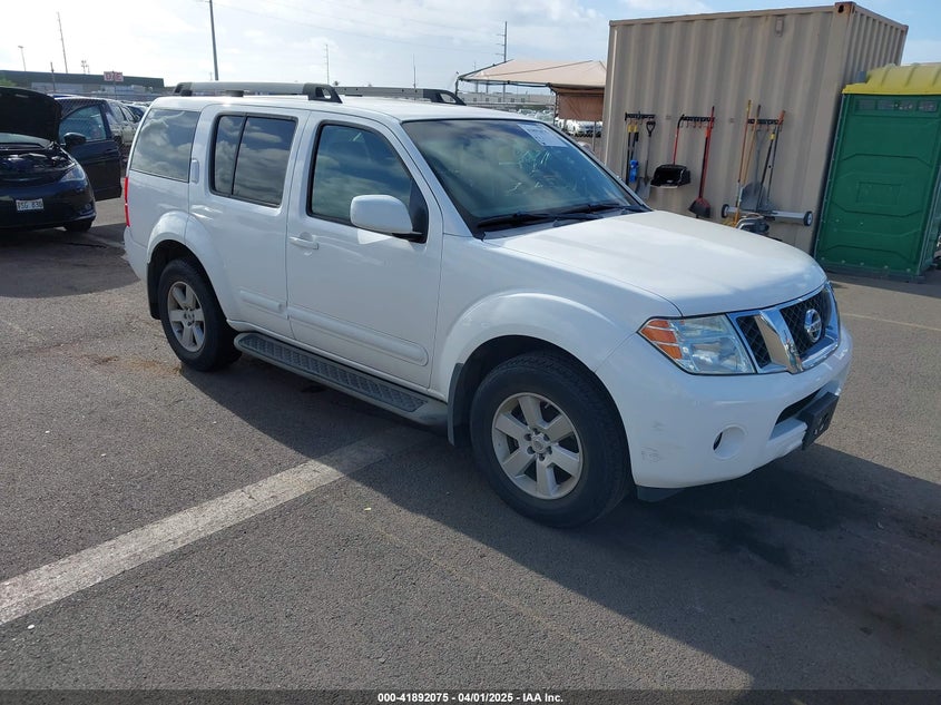 2009 NISSAN PATHFINDER VIN: 5N1AR18U19C613498