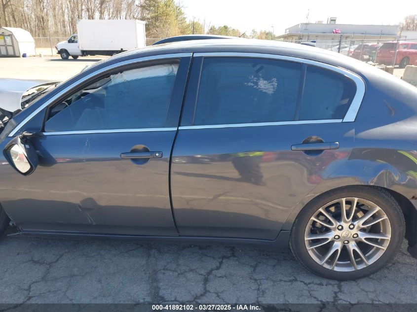 2008 Infiniti G35X VIN: JNKBV61F38M251811 Lot: 41892102