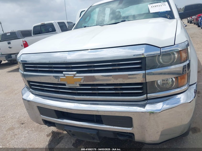 2016 CHEVROLET SILVERADO 2500HD VIN: 1GC2CUEG0GZ249384