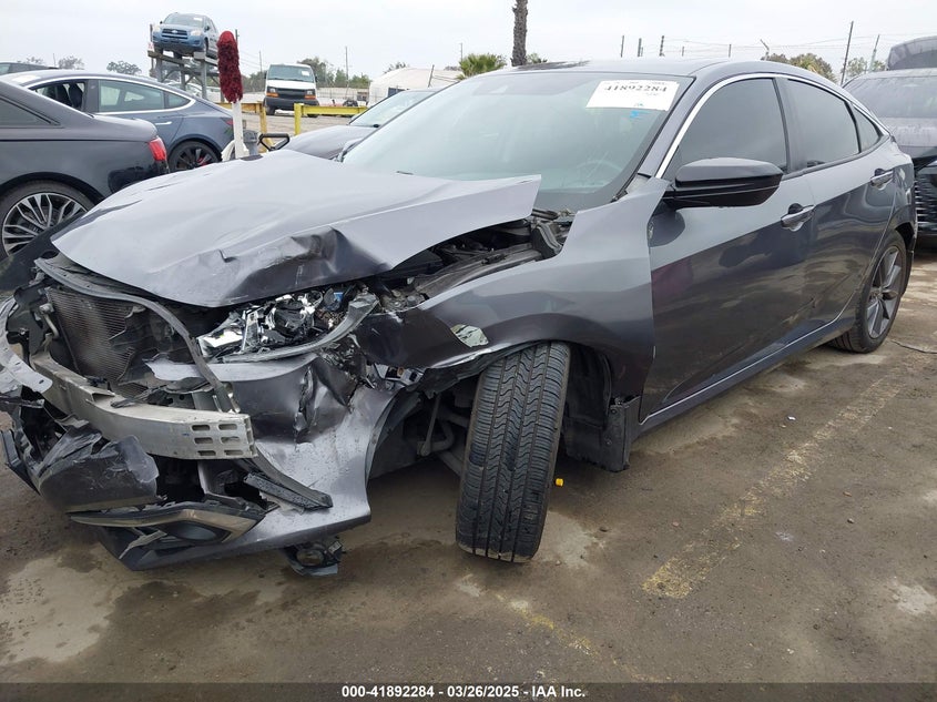 2019 HONDA CIVIC VIN: 19XFC1F38KE201910
