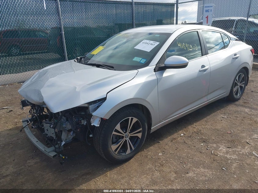 2020 NISSAN SENTRA VIN: 3N1AB8CV2LY286323