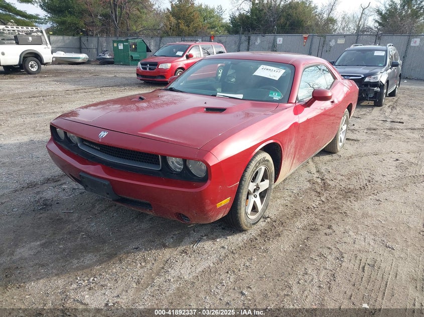 2010 DODGE CHALLENGER VIN: 2B3CJ4DV4AH260732