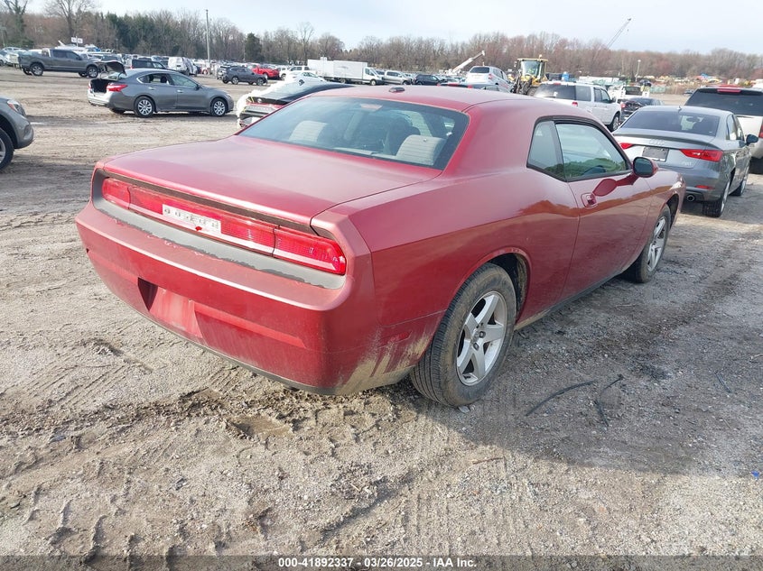 2010 DODGE CHALLENGER VIN: 2B3CJ4DV4AH260732