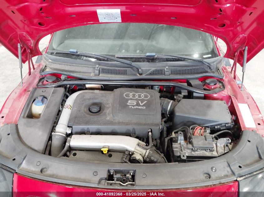 2001 Audi Tt VIN: TRUUT28N511029578 Lot: 41892368