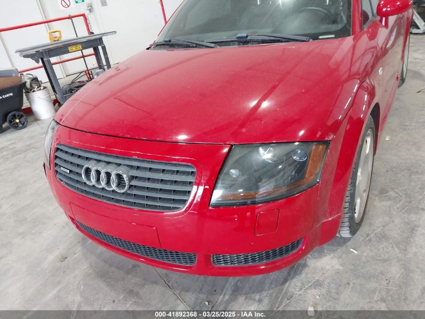 2001 Audi Tt VIN: TRUUT28N511029578 Lot: 41892368