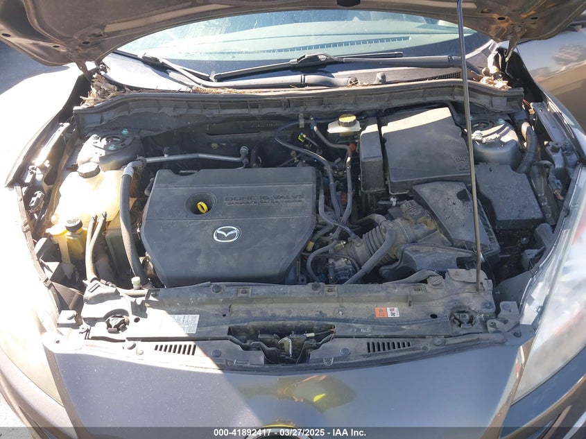 2011 MAZDA 3 VIN: JM1BL1K55B1390301