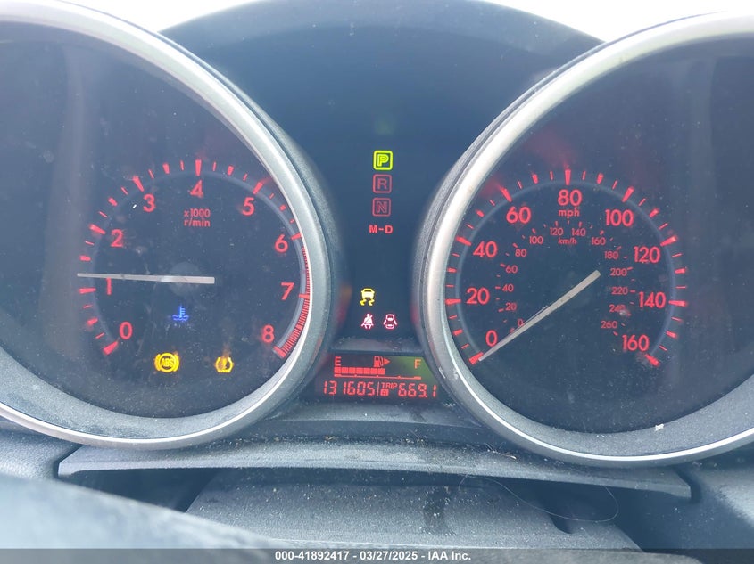 2011 MAZDA 3 VIN: JM1BL1K55B1390301
