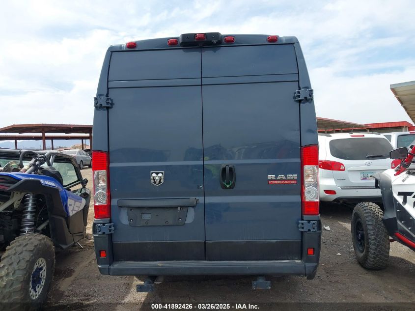 2020 Ram Promaster 3500 Cargo Van High Roof 159 Wb Ext VIN: 3C6URVJGXLE108421 Lot: 41892426