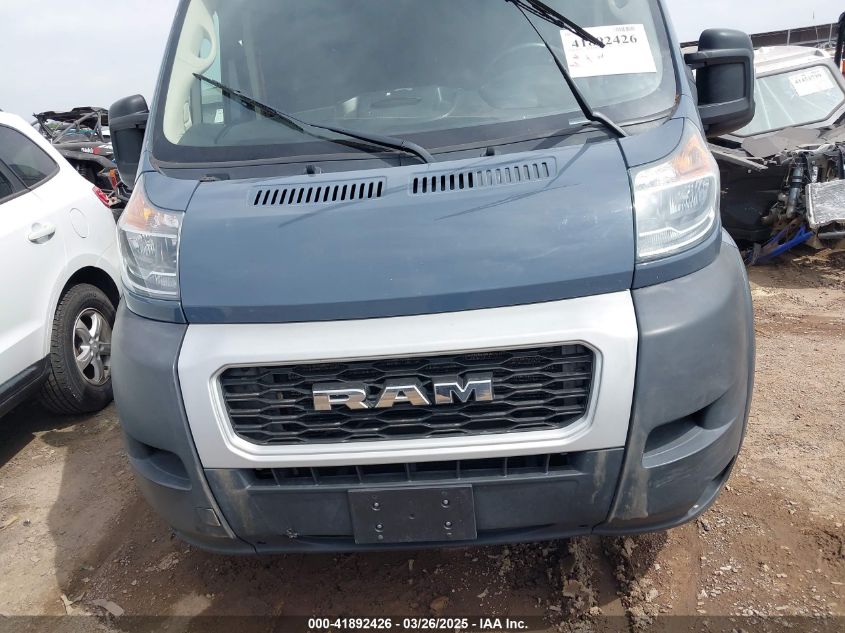 2020 Ram Promaster 3500 Cargo Van High Roof 159 Wb Ext VIN: 3C6URVJGXLE108421 Lot: 41892426