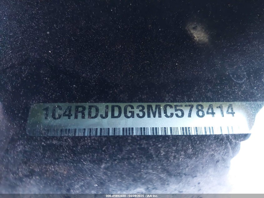 2021 DODGE DURANGO GT PLUS AWD - 1C4RDJDG3MC578414