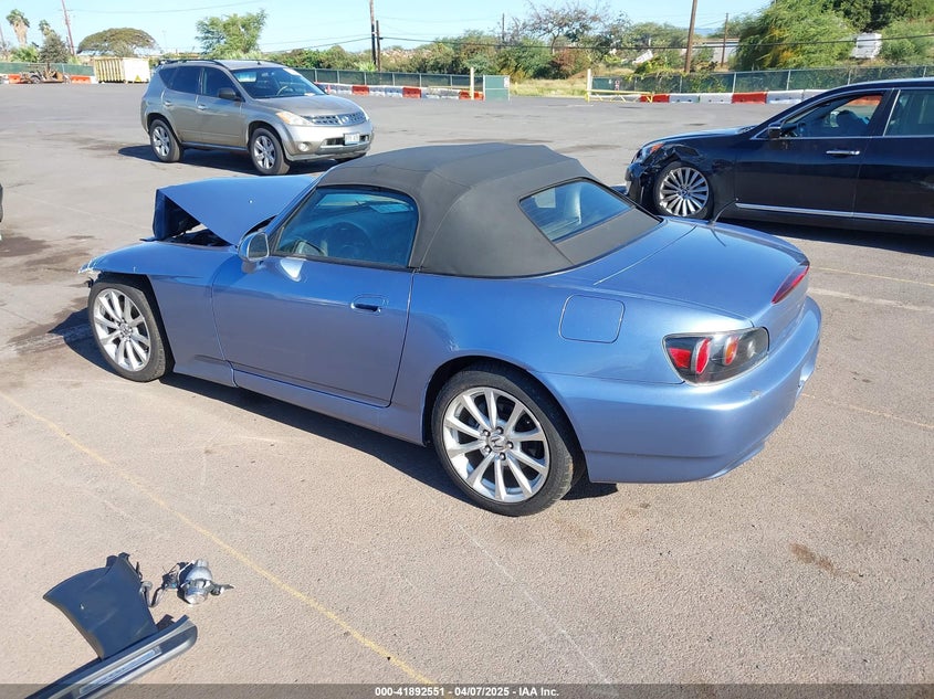 2006 HONDA S2000 VIN: JHMAP21486S001776