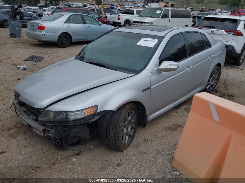 2007 ACURA TL VIN: 19UUA76537A016645