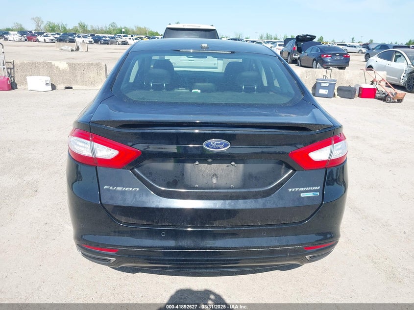 2016 FORD FUSION VIN: 3FA6P0D91GR237742