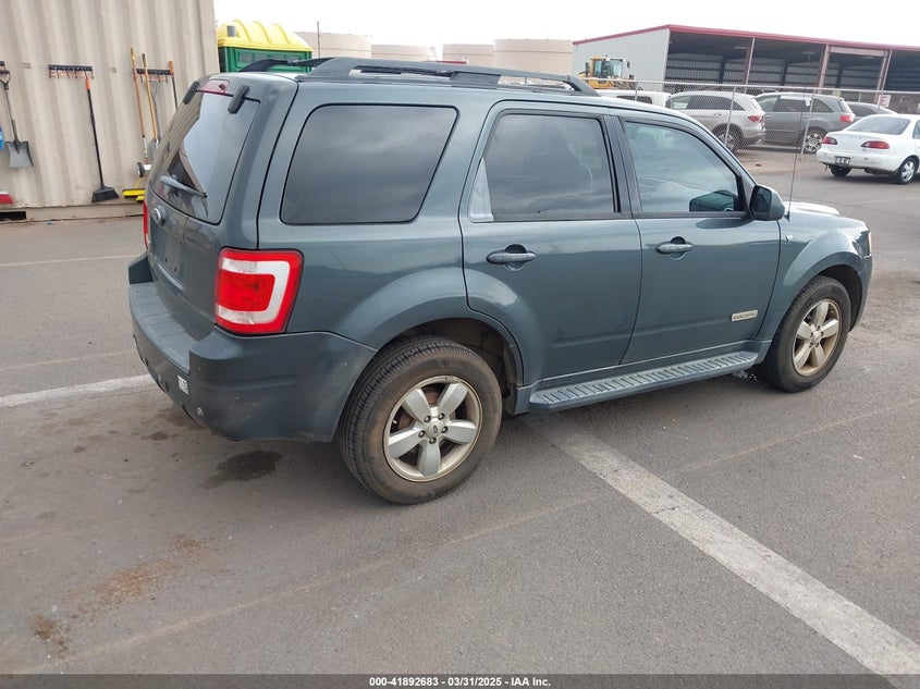 2008 FORD ESCAPE VIN: 1FMCU04118KB10328