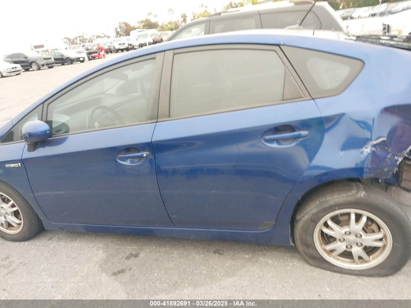 2011 TOYOTA PRIUS VIN: JTDKN3DU8B5287330