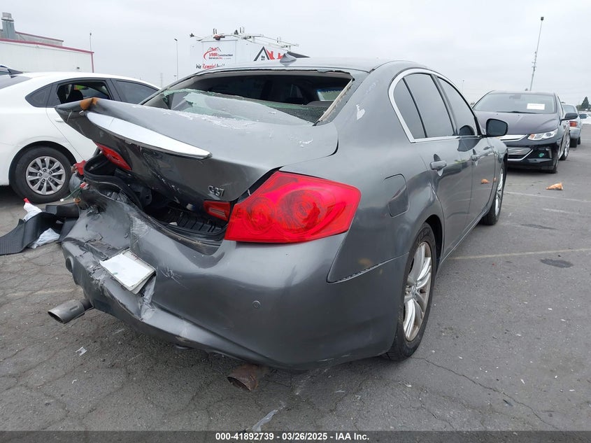 2013 INFINITI G37 SEDAN VIN: JN1CV6AP9DM721707