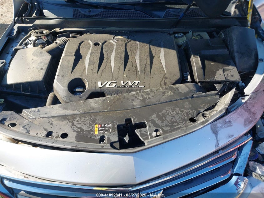 2017 CHEVROLET IMPALA VIN: 2G1105S37H9112863