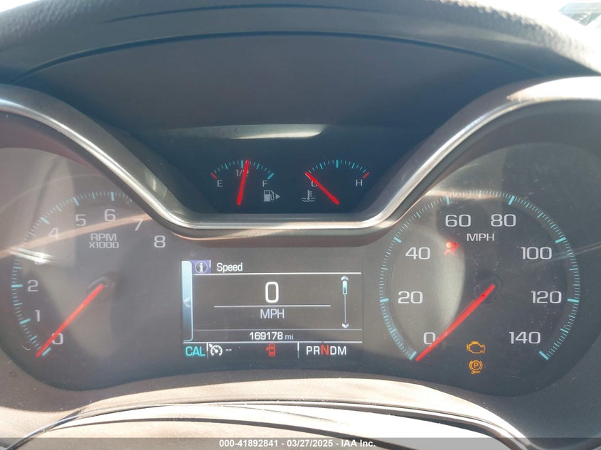 2017 CHEVROLET IMPALA VIN: 2G1105S37H9112863