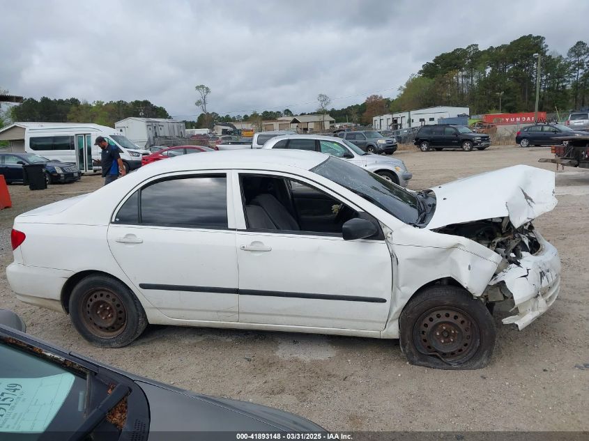 2003 Toyota Corolla Ce/Le VIN: JTDBR32E230041596 Lot: 41893148