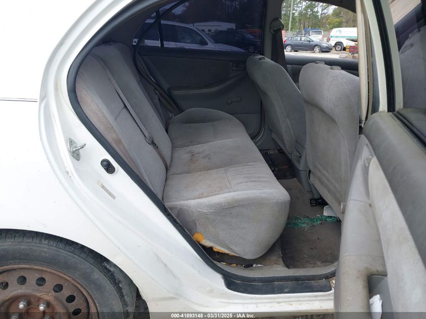 2003 Toyota Corolla Ce/Le VIN: JTDBR32E230041596 Lot: 41893148