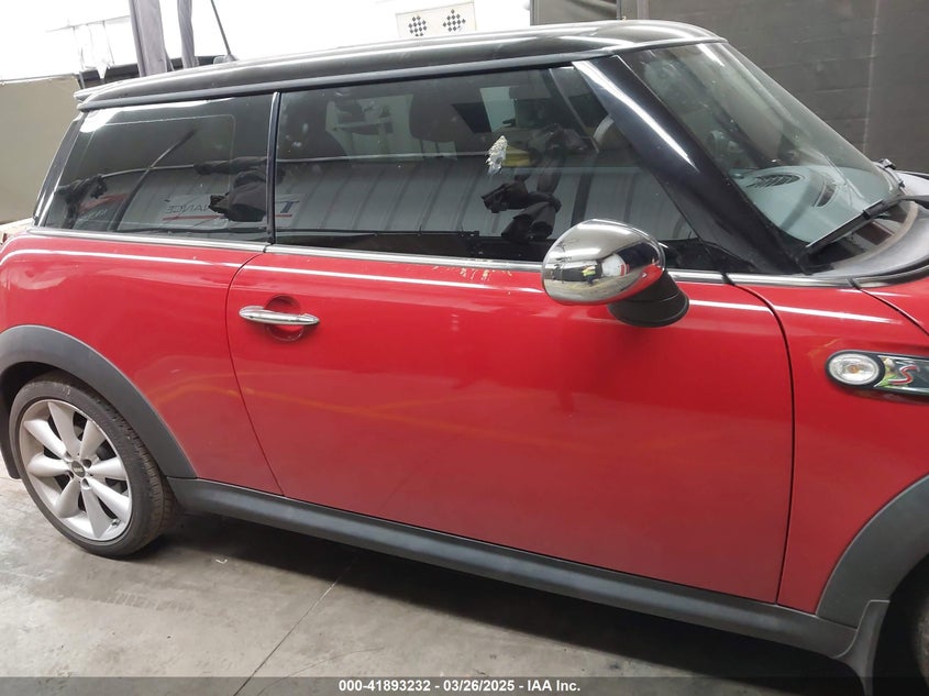 2013 MINI HARDTOP COOPER S - WMWSV3C50DT392160