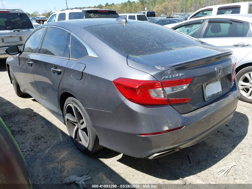 2018 HONDA ACCORD VIN: 1HGCV2F39JA049545
