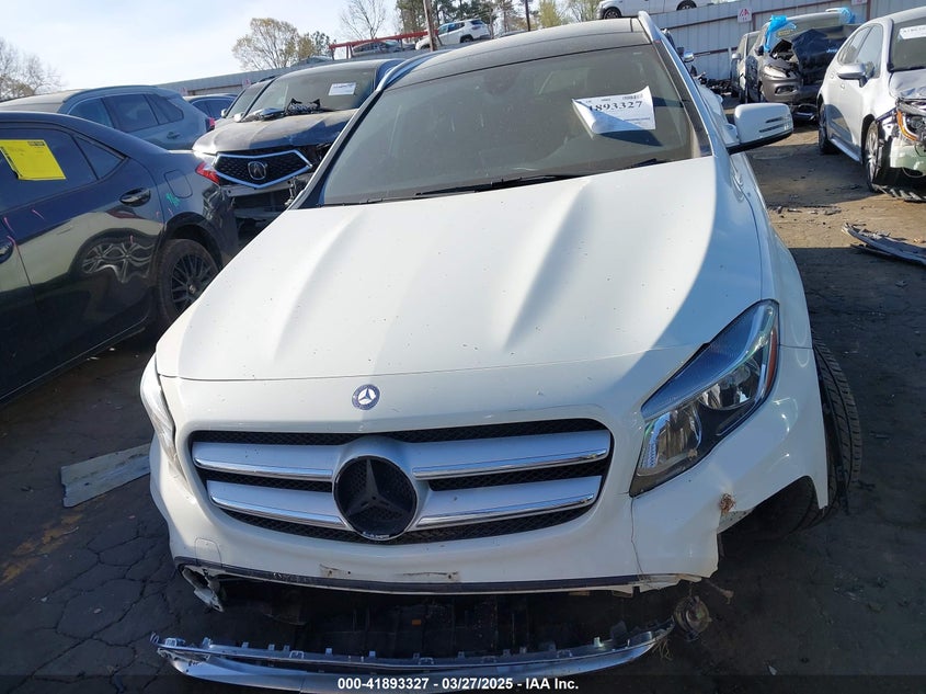 2017 MERCEDES-BENZ GLA VIN: WDCTG4GB2HJ355212