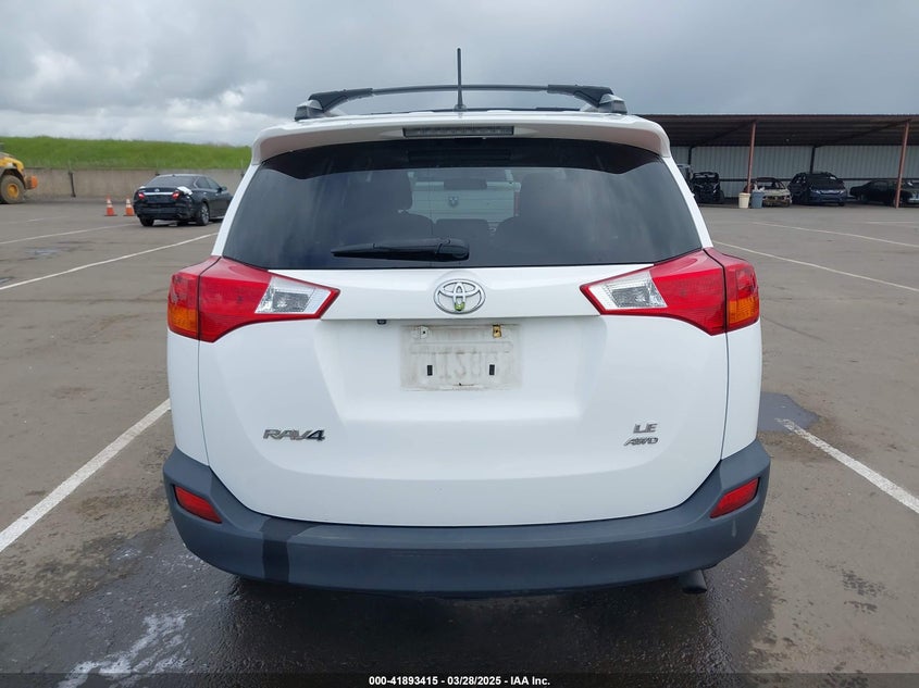2015 TOYOTA RAV4 LE - 2T3BFREV2FW249999