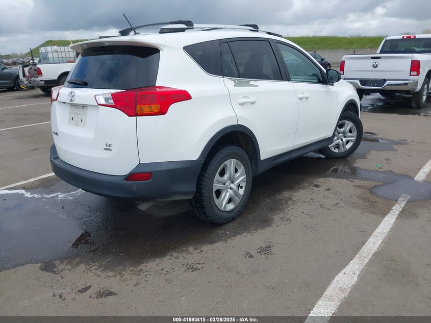 2015 TOYOTA RAV4 LE - 2T3BFREV2FW249999