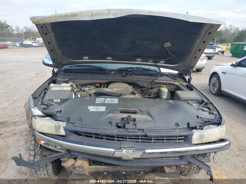 2002 Chevrolet Silverado 1500 Ls VIN: 2GCEC19T221189869 Lot: 41893444
