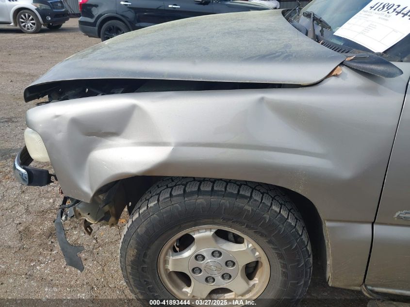 2002 Chevrolet Silverado 1500 Ls VIN: 2GCEC19T221189869 Lot: 41893444