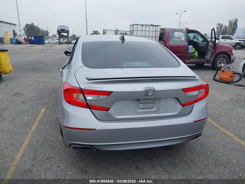 2021 HONDA ACCORD VIN: 1HGCV1F34MA085335
