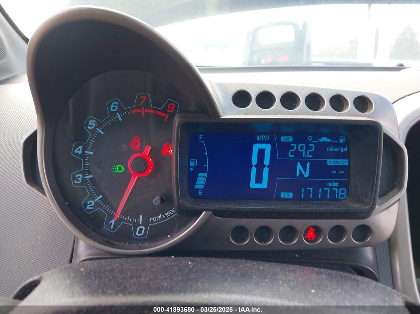 2014 CHEVROLET SONIC VIN: 1G1JC6SH3E4202115
