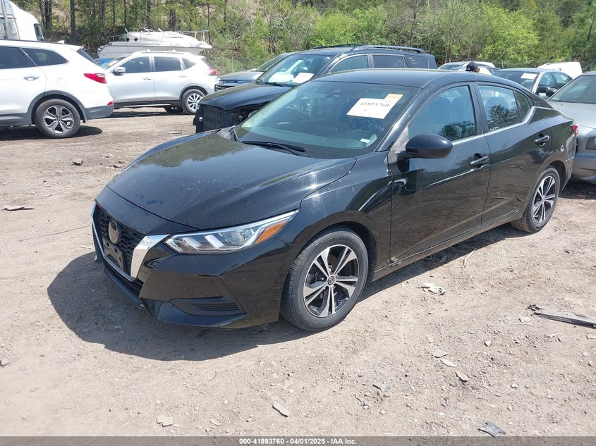 2021 NISSAN SENTRA VIN: 3N1AB8CV9MY293237