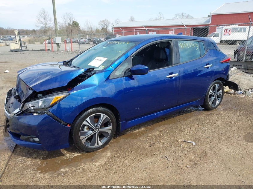 2022 NISSAN LEAF VIN: 1N4AZ1CV4NC561739