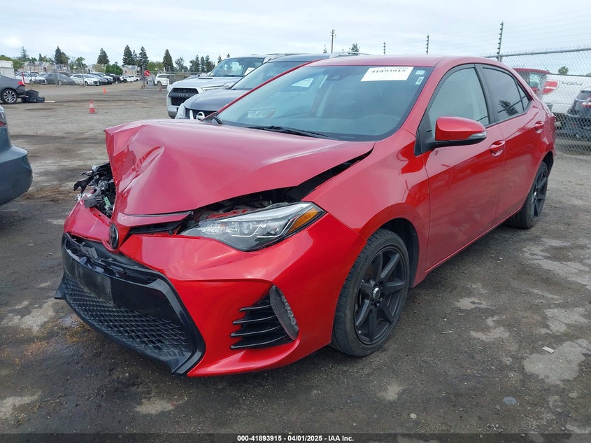 2018 TOYO COROLLA XSE W/CONTIN VIN: 5YFBURHE0JP778792