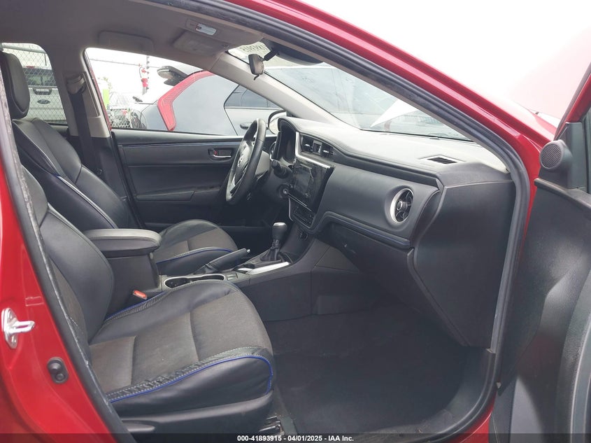 2018 TOYO COROLLA XSE W/CONTIN VIN: 5YFBURHE0JP778792