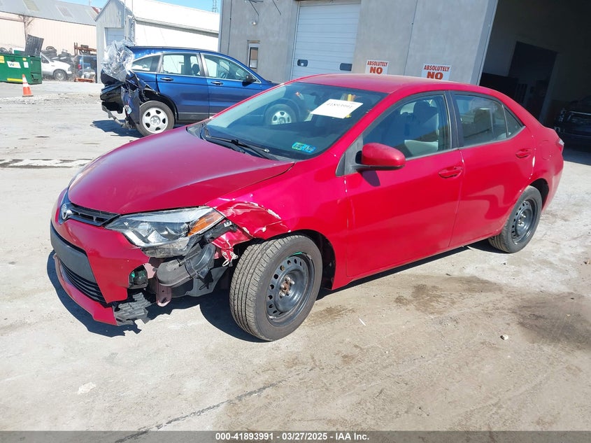 2014 TOYOTA COROLLA LE - 5YFBURHE5EP031422