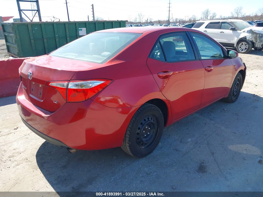 2014 TOYOTA COROLLA LE - 5YFBURHE5EP031422